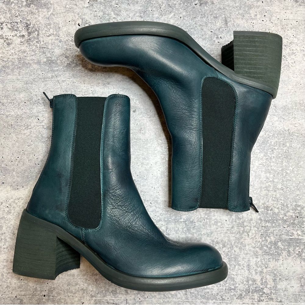 Free People Essential Chelsea Boot Topiary Green 37 - Picture 2 of 8